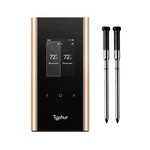 Typhur Sync Gold Dual Wireless Thermometer With 2 Probes & Smart Base Model Wt05. Fixed Price $129.00.