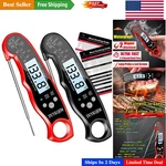 2-pack Instant Read Digital Meat Thermometers - Waterproof & Backlit For Chefs. Fixed Price $55.79.