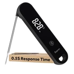 Searon 0.5s Instant Read Digital Meat Thermometer, Electric Food Thermometer Kit. Fixed Price $18.99.