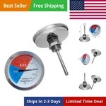 2 Pack Bbq Grill Temperature Gauge, 3 Inch Dial Face Thermometer. Fixed Price $23.88.