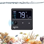 Seaoura Sr-801 Aquarium Thermometer Digital With Motion Sensor For Glass Tank. Fixed Price $18.88.