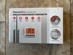 Thermo Pro Wireless Freezer Fridge Thermometer With Alarm, 500 Ft/150 M. Fixed Price $42.99.