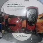 New Sealed Oregon Scientific Talking Bbq Oven Thermometer Red Grill Right Aw131. Fixed Price $39.00.