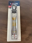 Taylor Candy And Deep Fry Analog Paddle Stainless Steel Thermometer. Fixed Price $9.99.
