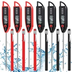 6 Set Waterproof Food Thermometer For Water, Liquid, Candle And Cooking Digit.... Fixed Price $30.68.