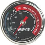 5070 Bayou Fryer Thermometer Stainless Steel Design Tempered Glass Dial Face W/. Fixed Price $41.93.