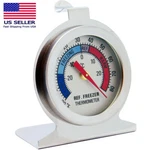 Refrigerator Freezer Thermometer Fridge Dial Type Stainless Steel Hanging Stand. Fixed Price $9.49.