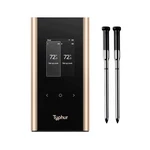 Typhur Sync Gold Dual Wireless Thermometer W/ 2 Probes & Smart Base Model Wt05. Fixed Price $136.99.