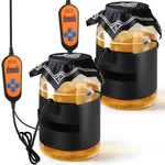 Aurelema 2-pack Kombucha Heating Wrap Kit W/ Digital Temp Control For 1-3 Gal Ja. Fixed Price $84.51.