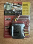 Digital Meat Thermometer New Steak Station Charcoal Companion For 4 Steaks Grill. Fixed Price $19.99.