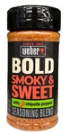Weber Bold Smoky & Sweet With Chipotle Pepper Seasoning Blend 6.4 Oz. Fixed Price $7.84.