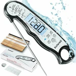 Saferell Instant Read Meat Cooking Thermometer Dt-68 - Black/white. Fixed Price $24.41.
