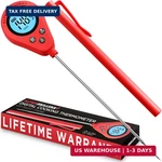 Alpha Grillers Instant Read Meat Thermometer, Digital Food Thermometer For Cooki. Fixed Price $18.50.