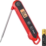 1 Second Instant Read Digital Meat Thermometer, 0.9 F Accuracy, Waterproof & Ba. Fixed Price $23.98.