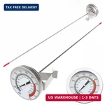 Lightbeam 16" Long Stem Deep Fry Thermometer (2 Pack) With Pot Clip, Instant Rea. Fixed Price $29.98.