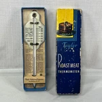 Vintage Taylor Roast Meat Thermometer No 5936 Analog Glass With Original Box. Fixed Price $9.99.