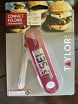 Taylor Compact Folding Digital Food Thermometer (black). Fixed Price $14.99.