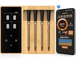 Botdoys 4 Probe Wireless Bluetooth Accurate Smart Meat Thermometers-300 Ft Range. Fixed Price $219.99.