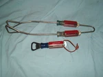 Stanley Tool Bbq Grill Tongs & Bottle Opener. Fixed Price $19.99.