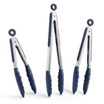 Kitchen Tongs For Cooking - 600 F Heat Resistant Food Tong Set With Non-scrat.... Fixed Price $35.83.