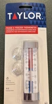 Taylor Refrigerator Freezer Thermometer 3503fs With Suction Cups Brand New. Fixed Price $9.47.