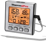 Thermopro Tp16s Meat Thermometer Smoker Grill Oven Bbq Kitchen Timer&backlight. Fixed Price $19.79.