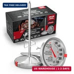 Awlkim 2 Pack Stainless Steel Meat Thermometer, Safe Leave In Oven, 2.5-in Extra. Fixed Price $15.06.