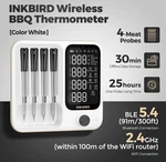 Inkbird Wireless Meat Thermometer Oven Bbq Cooking Bluetooth Wifi Remote Control. Fixed Price $74.99.