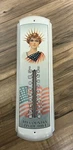 17" Statue Of Liberty My County 'tis Thee Thermometer / Free Shipping. Fixed Price $34.95.