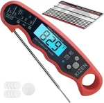 New: Kizen Instant Read Meat Thermometer Digital - Food For Cooking. Fixed Price $9.98.