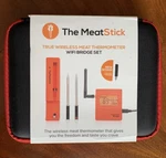 The Meatstick True Wireless Meat Thermometer Wi-fi Bridge Set. Fixed Price $80.00.