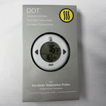 Thermoworks Dot Oven Alarm Thermometer Pro Series Probe White Tx-1200-wh New. Fixed Price $38.00.