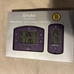 New Thermoworks Smoke Wireless Remote Bbq Alarm Thermometer Tx-1300-ch 300 Ft. Fixed Price $75.00.