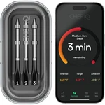 Chef Iq Sense Smart Wireless Meat Thermometer With 3 Ultra-thin Probes, Unlim.... Fixed Price $127.55.