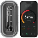Chef Iq Sense Smart Wireless Meat Thermometer With 2 Ultra-thin Probes, Unlim.... Fixed Price $173.84.