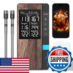 Pravette Wireless Meat Thermometer-multi Sensors Digital Food Thermometer. Fixed Price $56.88.