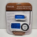 Taylor 1479-21 Programmable Food Thermometer With Wireless Remote New. Fixed Price $29.95.