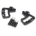 Front Aluminum Grab Handles Grip Handle Bars For Jeep Wrangler Jk Jku Sp.... Fixed Price $64.61.