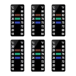 Aquaneat 6 Pcs Aquarium Thermometer Strips, Fish Tank 1.58" X 0.67". Fixed Price $11.98.