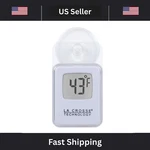 La Crosse Technology 314-158-tbp Digital Window Thermometer Indoor/outdoor Temp. Fixed Price $17.27.