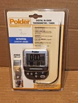 Polder Digital In-oven Thermometer / Timer Programmable W/bonus Pan Clip New. Fixed Price $29.99.
