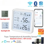 Wifi Temperature Humidity Sensor For Smart Home Backlight Hygrometer Thermometer. Fixed Price $34.21.