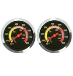 Dozyant Bbq Charcoal Grill Smoker Temperature Gauge 2 Pcs Pit Barbecue.... Fixed Price $22.85.