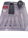 Taylor Precision Products 3504tlb 4pc Roasting Set, One Size, Stainless Steel. Fixed Price $9.99.