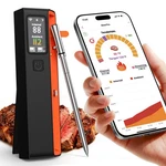 Unerver Wireless Bluetooth Smart Meat Thermometer With Wifi - High Accuracy 0.5. Fixed Price $77.69.