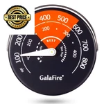 Galafire Wood Stove Thermometer Magnetic, Oven Temperature Meter Black & Red. Fixed Price $18.98.