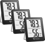 Doqaus Digital Hygrometer Indoor Thermometer 3 Pack, Room Black. Fixed Price $28.88.