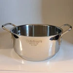 Cuisinart Stainless Steel Steamer Strainer Insert Colander Pasta Pot 7" Handles. Fixed Price $13.99.