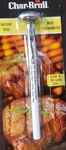 Char-broil Instant Read Meat Thermometer - Glow In The Dark Dial New. Fixed Price $10.75.