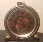 Vintage Acurite Oven Thermometer - Bake Roast Broil Dial 150 To 600 Fahrenheit. Fixed Price $9.95.